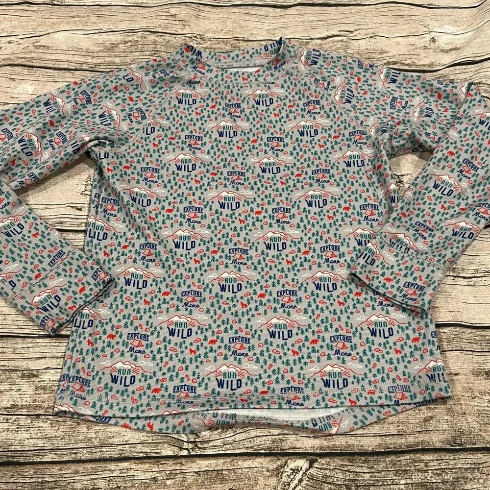 LL Bean Youth Unisex Baselayer top size 10/12